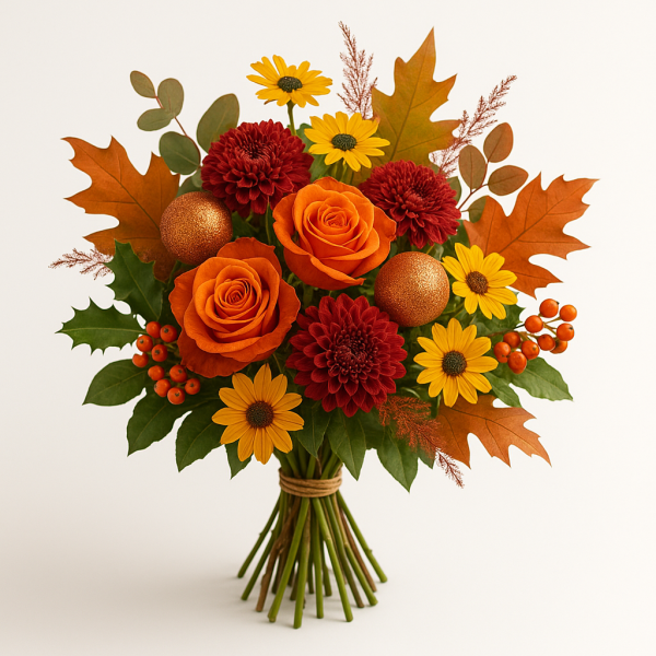 Autumn Christmas Bouquet - Image 5