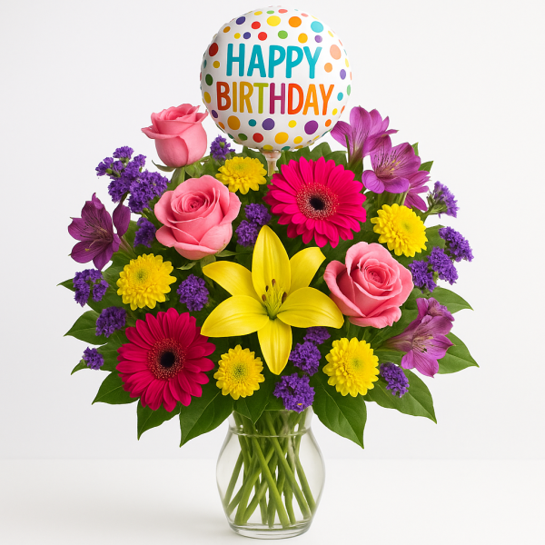 Classic Birthday Spray - Image 4
