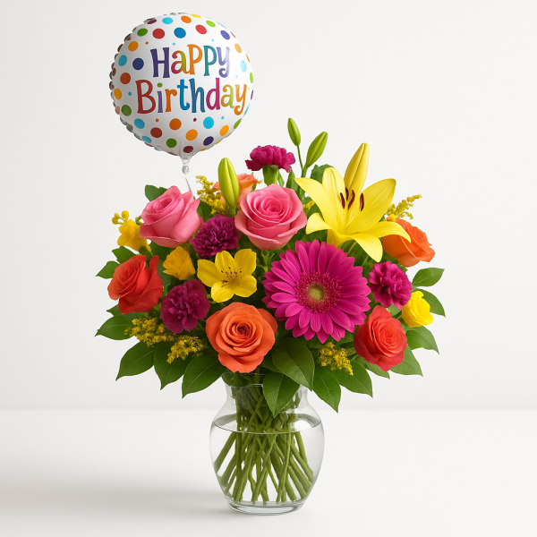Elegant Birthday Arrangement - Image 2