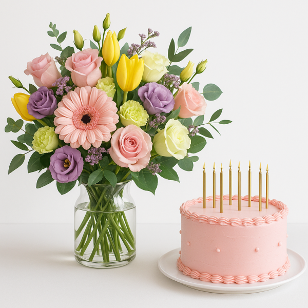 Elegant Birthday Arrangement - Image 3