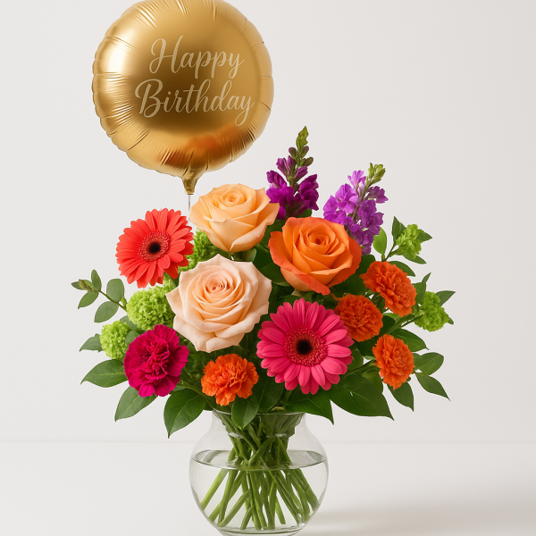 Elegant Birthday Arrangement - Image 4