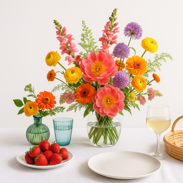 Modern Garden Party Arrangement - Image 4