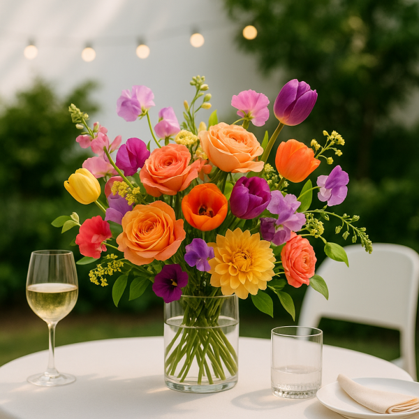 Modern Garden Party Arrangement - Image 5