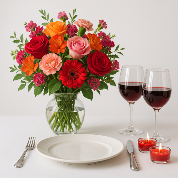 Romantic Dinner Bliss Creation - Image 2