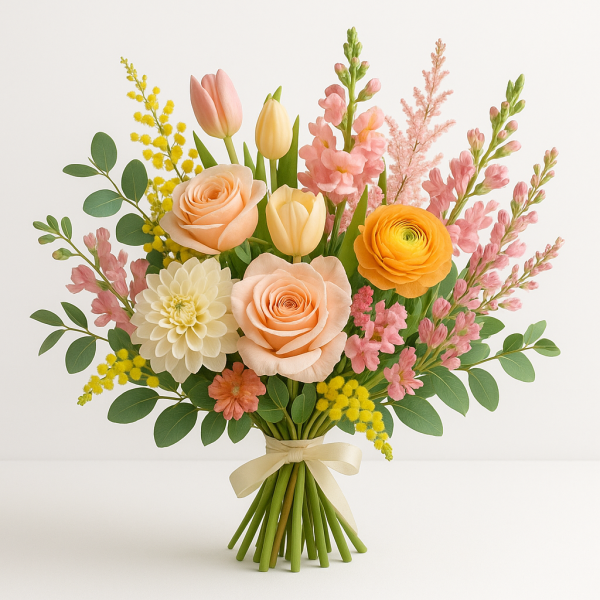 Seasonal Bridal Shower Bouquet - Image 4