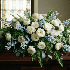 Gentle Farewell Casket Spray