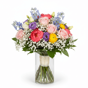 Mix Flowers and Gypsophila