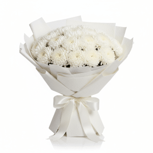White Chrysanthemums